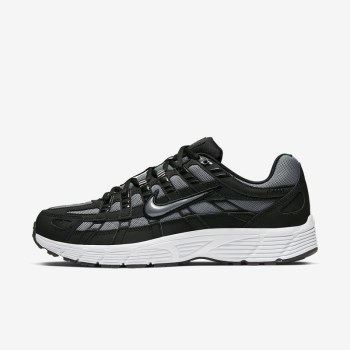 Nike P-6000 - Férfi Utcai Cipő - Fekete/Fehér/Szürke